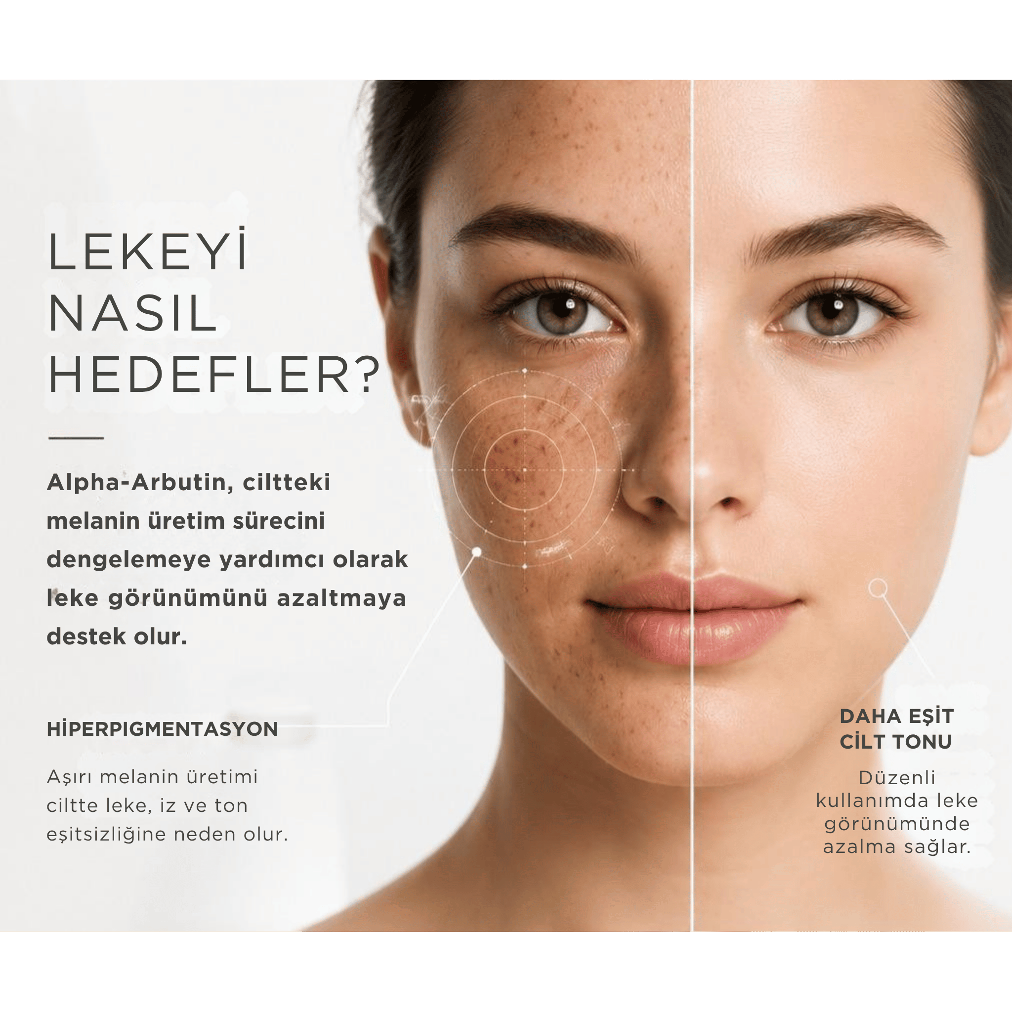 Velione Leke Karşıtı Cilt Serumu 30 ml – Cilt Tonu Eşitleyici & Aydınlatıcı Bakım